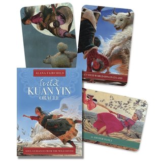 Llewellyn Publications Wild Kuan Yin Oracle: Soul Guidance From the Wild Divine, for Free Spirits, Passionate Hearts & Dreamers of Impossible Dreams - by Alana Fairchild