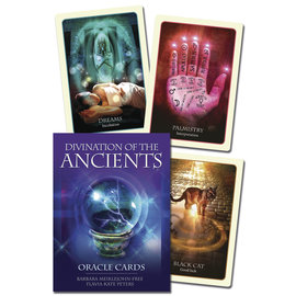 Llewellyn Worldwide Divination of the Ancients by Barbara Meiklejohn-Free, Flavia Kate Peters, Richard Crookes