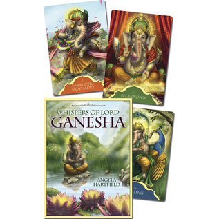Llewellyn Worldwide Whispers of Lord Ganesha - by Angela Hartfield and Ekaterina Golovanova
