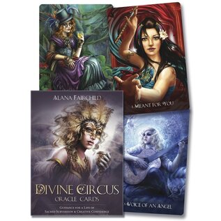Llewellyn Publications Divine Circus Oracle: Guidance for a Life of Sacred Subversion & Creative Confidence - by Alana Fairchild