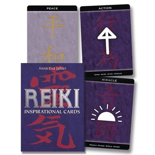 Llewellyn Publications Reiki Inspirational Cards - by Anna Eva Jahier