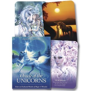 Llewellyn Worldwide Oracle of the Unicorns: Enter an Enchanted Realm of Magic & Miracles - by Cordelia Francesca Brabbs
