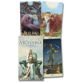 Llewellyn Worldwide Vice Versa Tarot Deck by Massimiliano Filadoro, Lunaea Weatherstone