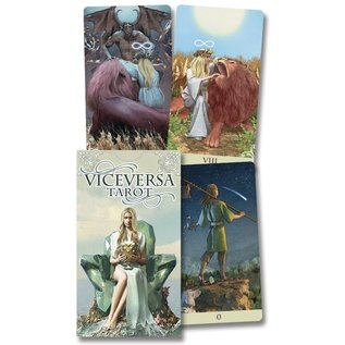Llewellyn Worldwide Vice Versa Tarot Deck - by Massimiliano Filadoro and Lunaea Weatherstone