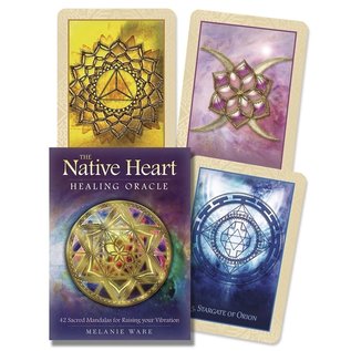 Llewellyn Publications Native Heart Healing Oracle: 42 Sacred Mandalas for Raising Your Vibration - by Melanie Ware and Jane Marin