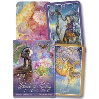 Llewellyn Publications Whispers of Healing Oracle Cards - by Angela Hartfield, Josephine Wall