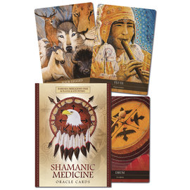 Llewellyn Worldwide Shamanic Medicine Oracle Cards by Barbara Meiklejohn-Free, Flavia Kate Peters, Yuri Leitch