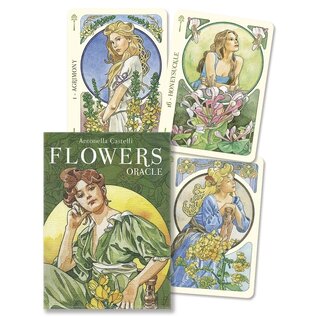 Llewellyn Publications Flowers Oracle - by Antonella Castelli