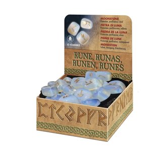 Llewellyn Publications Moonstone Runes - by Lo Scarabeo