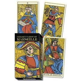 Llewellyn Publications Golden Tarot of Marseille