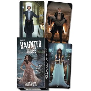 Llewellyn Worldwide Tarot of the Haunted House - by Sasha Graham (illustrated by Mirco Pierfederici)