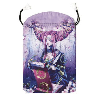 Llewellyn Worldwide Mystical Manga Tarot Satin Bag - by Llewellyn