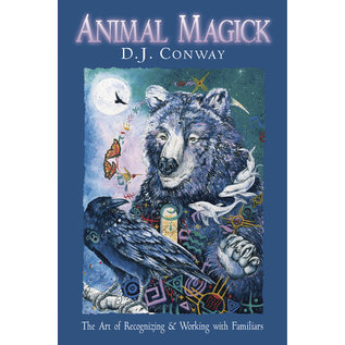 Llewellyn Publications Animal Magick: The Art of Recognizing and Working With Familiars - by D. J. Conway