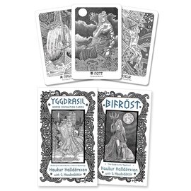 Llewellyn Worldwide Yggdrasil: Norse Divination Cards by Haukur Halldórsson, G. Hauksdóttir