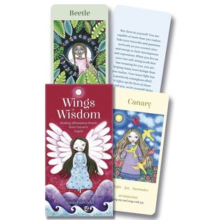 Llewellyn Worldwide Wings of Wisdom: Healing Affirmation Oracle from Nature's Angels - by Alana Fairchild
