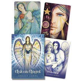 Llewellyn Worldwide Ask an Angel Oracle Cards by Carisa Mellado, Toni Carmine Salerno