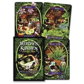 Llewellyn Worldwide Witches' Kitchen Oracle Cards by Barbara Meiklejohn-Free, Flavia Kate Peters