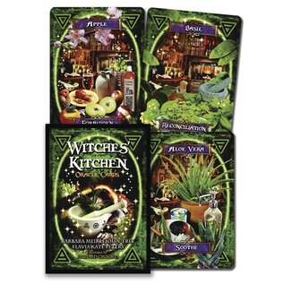 Llewellyn Publications Witches' Kitchen Oracle Cards - by Barbara Meiklejohn-Free and Flavia-Kate Peters