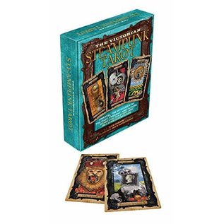Cico Victorian Steampunk Tarot: Unravel the Mysteries of the Past, Present, and Future [With 78 Tarot Cards] - by Liz Dean
