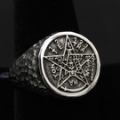 Seal of Solomon Ring (Size 9)