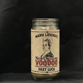 Fast Luck - Marie Laveau's New Orleans Voodoo Spell Candle