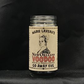 Go Away Evil - Marie Laveau's New Orleans Voodoo Spell Candle