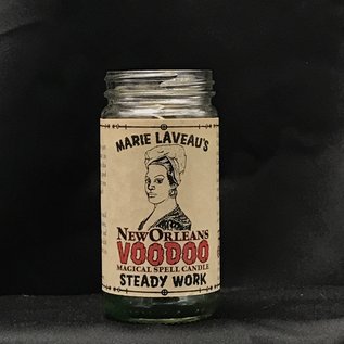 Steady Work - Marie Laveau's New Orleans Voodoo Spell Candle