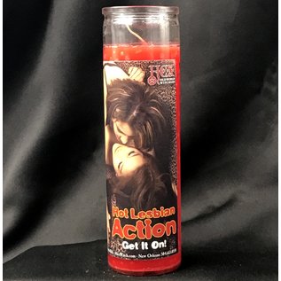 Hot Lesbian Action 7-Day Candle