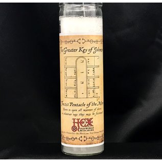 1st Pentacle of the Moon 7-Day Candle