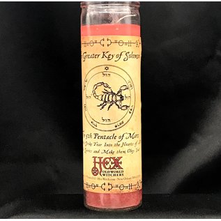 5th of Pentacle Mars 7-Day Candle