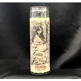 7-Day Fertility candle by Sabrina the Ink Witch