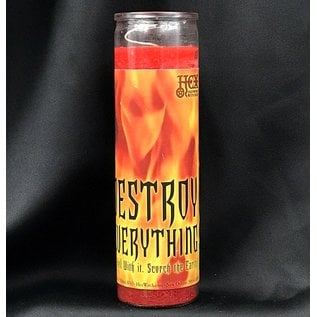 Destroy Everything 7-Day Candle