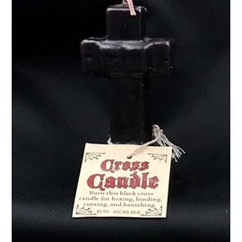 Cross Candle Black