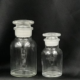 Large Bottle with Glass Top