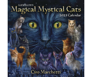 Llewellyn's Magical Mystical Cats Calendar 2024