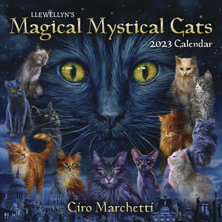 Llewellyn Publications Llewellyn's 2022 Magical Mystical Cats Calendar - by Llewellyn Authors