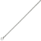 Stainless Steel Flat Cable Chain - 18 Inches