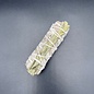White Sage and Sweetgrass Smudge Wand - 4 Inches