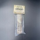 White Sage and Lavender Flowers Smudge Wand - 5 Inches