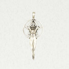 Pentacle of the Goddess Pendant in Lead-Free Pewter