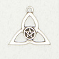 Pentacle Pendant in Lead-Free Pewter