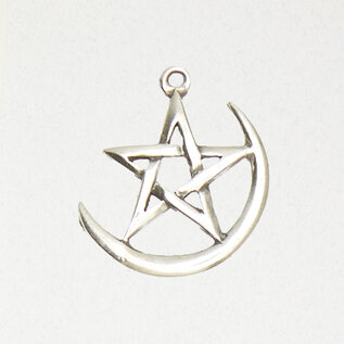Pentacle Pendant in Lead-Free Pewter