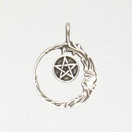 The Pentacle Pendant in Lead-Free Pewter