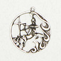 Sagittarius Zodiac Talisman Pendant in Lead-Free Pewter