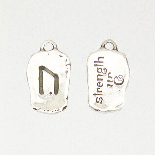Ur (Strength) Runestone Pendant in Lead-Free Pewter