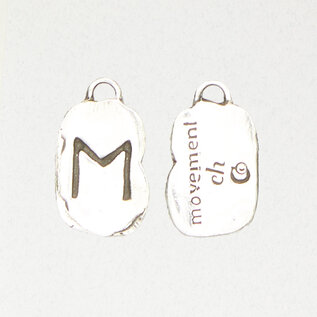 Runestone (Eh (Movement) Runestone Pendant in Lead-Free Pewter