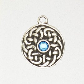 Dohmanh (The Cosmos) Knot Pendant in Lead-Free Pewter