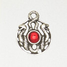 Nathair (The Snake) Knot Pendant in Lead-Free Pewter