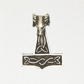 Thor's Hammer Norse Pendant in Lead-Free Pewter