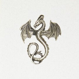 Celtic Dragon Pendant in Lead-Free Pewter